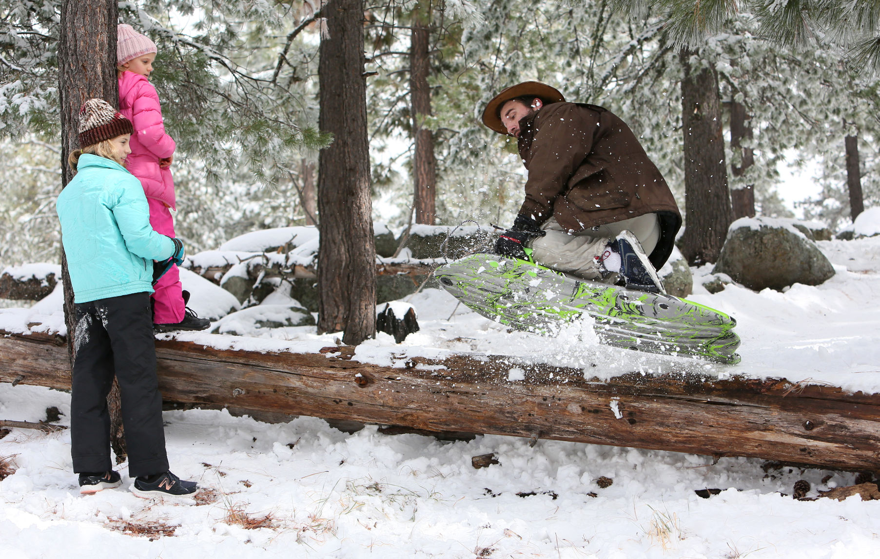Snow on the Catalinas
